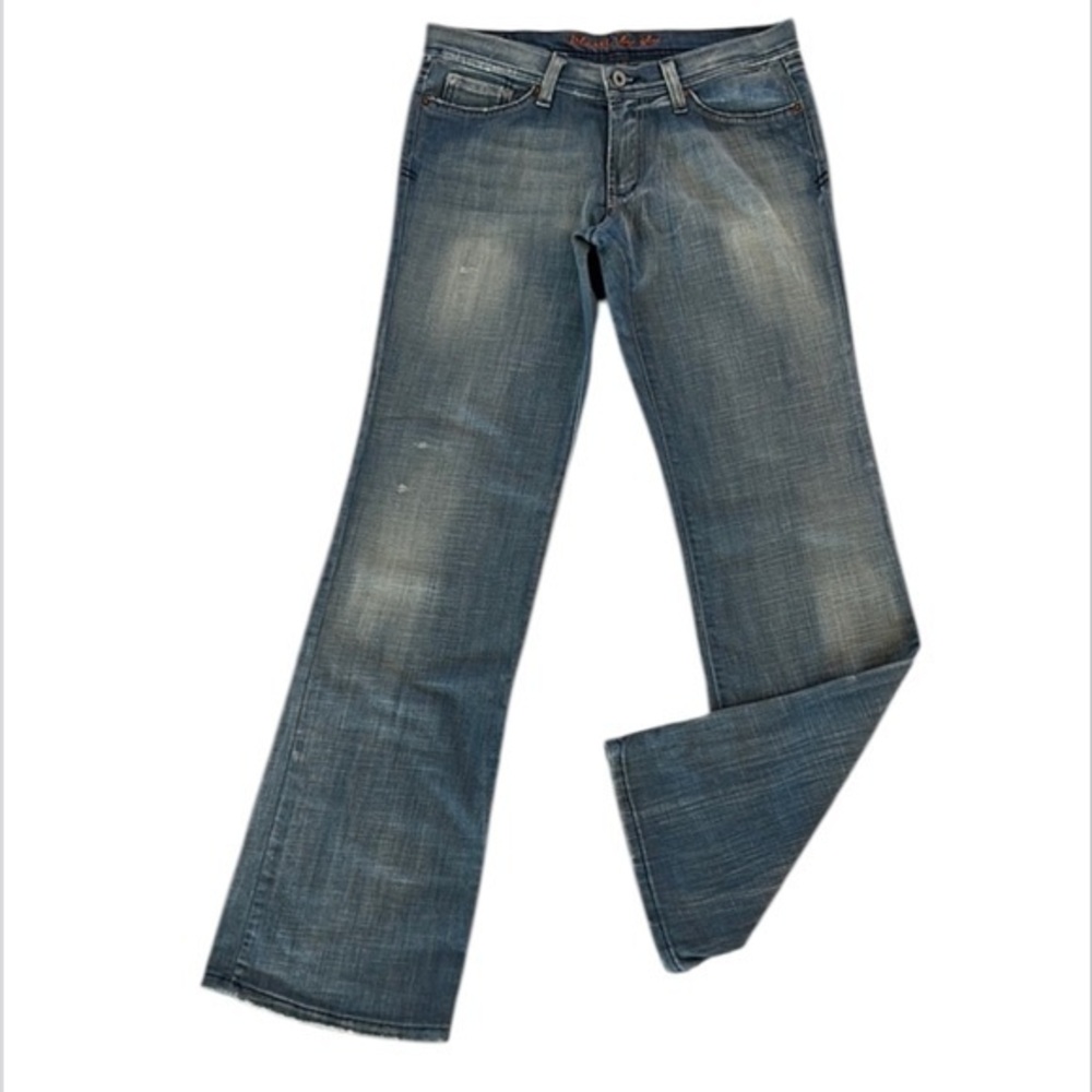 Plastic By Gly Y2K flare jeans size 9